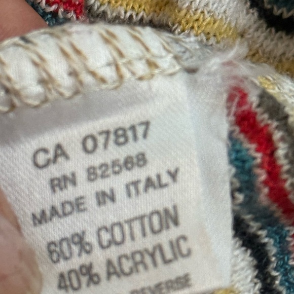 VTG Pronto Uomo Sweater Mens Adult Large  Grandpa Knit COOGI style -Italy - Picture 5 of 8